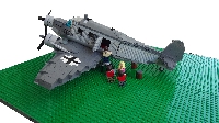 Ju52_5415 mit zivilen Personen