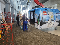 Ischgl: Gondelfahrt Materialtransport Ischgl: Gondelfahrt Materialtransport