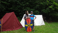 Geburtstagstour auf dem Limes mit Legionär
